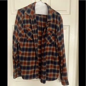 Vans OTW button down plaid
